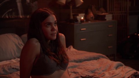 Maia Mitchell - Naked Videos in The Fosters s05e07 (2018)