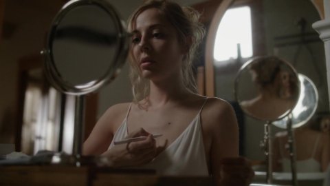 MacKenzie Porter - Naked Videos in Travelers s01e07 (2016)