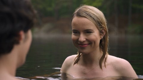 Bridgit Mendler - Naked Videos in Father of the Year (2018)