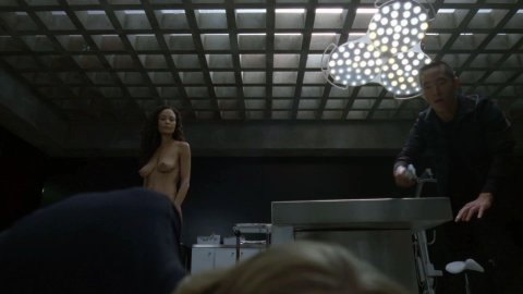 Thandie Newton - Naked Videos in Westworld s01e08 (2016)