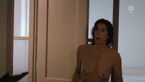 Adele Neuhauser - Naked Videos in Scene of the Crime e1136 (2019)