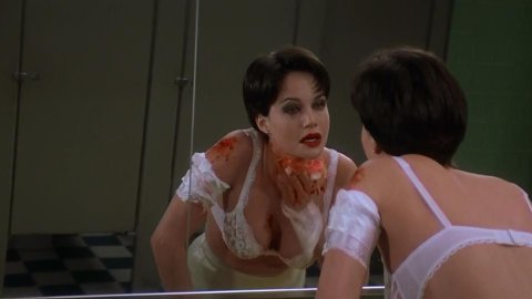 Carla Gugino - Naked Videos in Snake Eyes (1998)