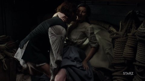 Caitriona Balfe - Naked Videos in Outlander s03e09 (2017)