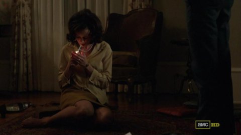 Alexis Bledel - Naked Videos in Mad Men s05e08 (2012)