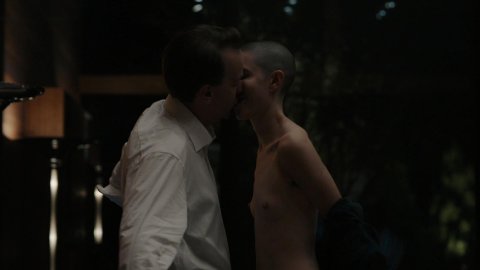 Asia Kate Dillon - Naked Videos in Billions s03e05 (2018)