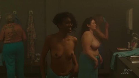 Nicole da Silva - Naked Videos in Wentworth s05e02 (2017)