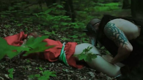 Malgorzata Krukowska - Naked Videos in Little Red Riding Hood (2015)