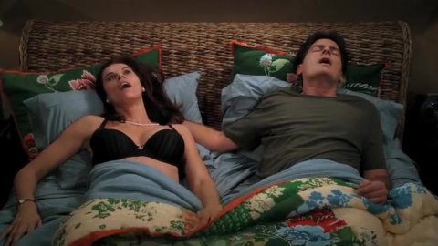 Jennifer Taylor - Naked Videos in Two and a Half Men s07e01 (2009)