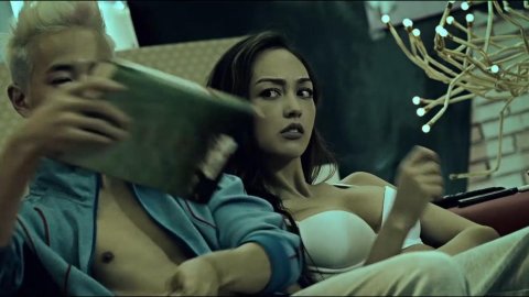 Jessica Cambensy, Candy Yuen - Naked Videos in Zombie Fight Club (2014)