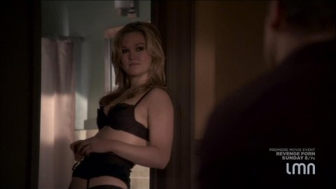 Julia Stiles - Naked Videos in Blue s01e01-02 (2014)