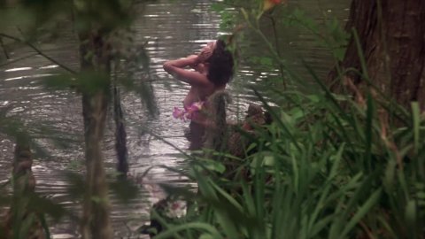 Adrienne Barbeau - Naked Videos in Swamp Thing (1982)