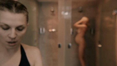 Laura Birn, Clemence Poesy - Naked Videos in The Ones Below (2015)