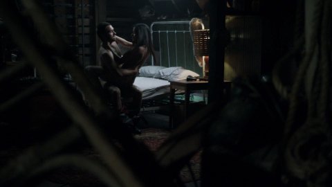 Odette Annable - Naked Videos in Banshee s02e01-02 (2014)