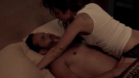 Vanessa Ferlito - Naked Videos in Graceland s02e08 (2014)