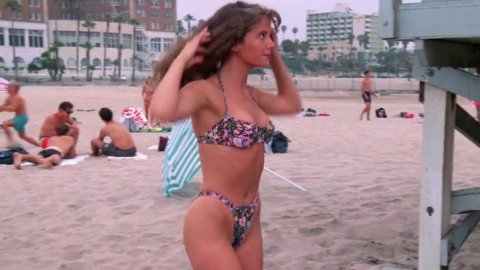 A. J. Langer - Naked Videos in Baywatch s02e09 (1991)