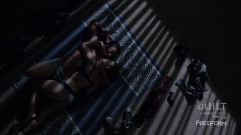 Maia Mitchell - Naked Videos in The Fosters s04e09 (2017)