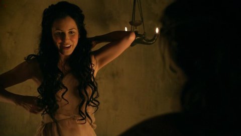 Delaney Tabron - Naked Videos in Spartacus s02e05 (2012)