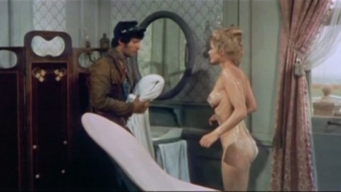 Karin Schubert - Naked Videos in The Three Musketeers of the West (1973)