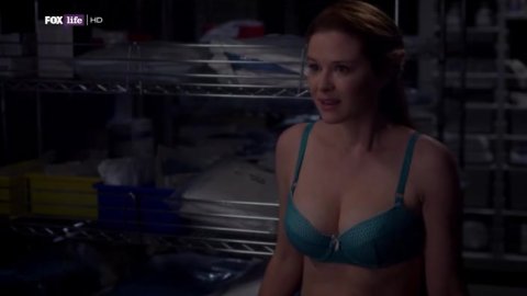 Sarah Drew - Naked Videos in Grey's Anatomy s11e16 (2014)