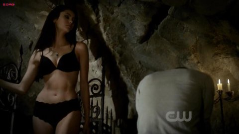 Nina Dobrev - Naked Videos in The Vampire Diaries s02e11 (2011)