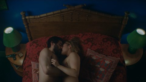 Florence Pugh - Naked Videos in The Little Drummer Girl s01e06 (2018)