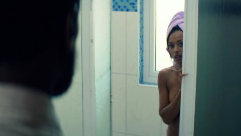 Melanie Liburd - Naked Videos in Double Play (2017)