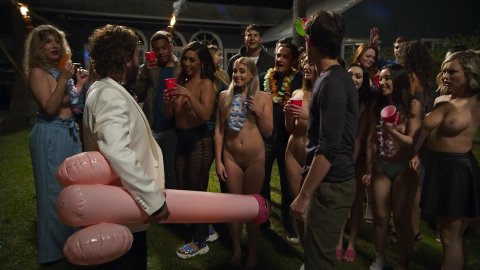 Aimee Teegarden, Lily Drew Detwiler, Charlotte McKinney, Liz Katz - Naked Videos in Guest House (2020)